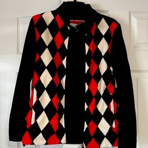 Fleece golf jacket